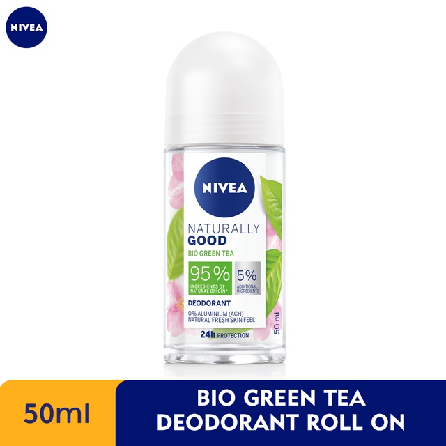 NIVEA Female Deodorant Bio Green Tea Roll On 50ml