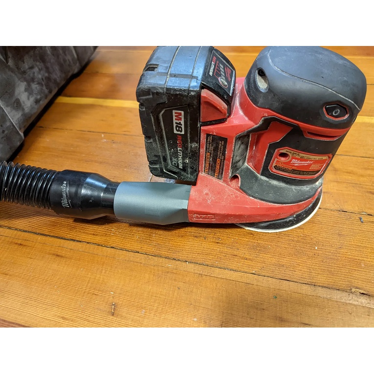 Milwaukee Orbit Sander HOSE/VACUUM ADAPTOR CUSTOM SIZEABSHIGH