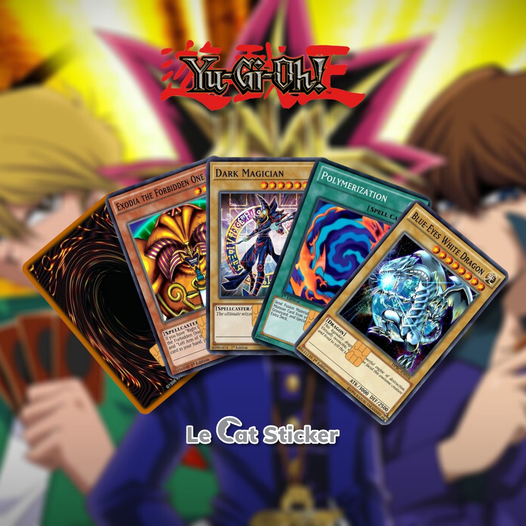 YuGiOh Series Skin Card (Sticker cover for ATM Debit card/Credit card