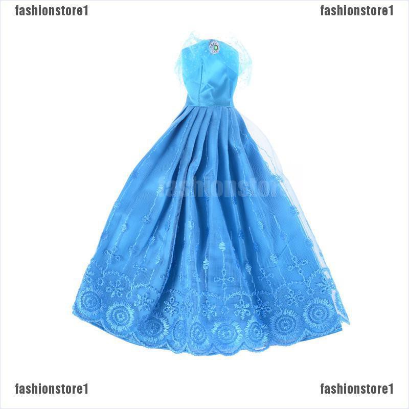 barbie blue gown