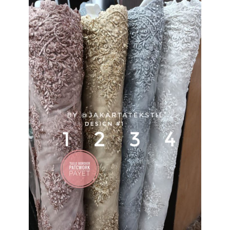 Kebaya Fabric Tulle Embordiery Manik Payet Price Per 1 2 Meter 50cm 0 5 Meter Kain Kebaya Tulle Embordiery Manik Payet Harga Per 1 2 Meter 50cm 0 5meter Shopee Malaysia