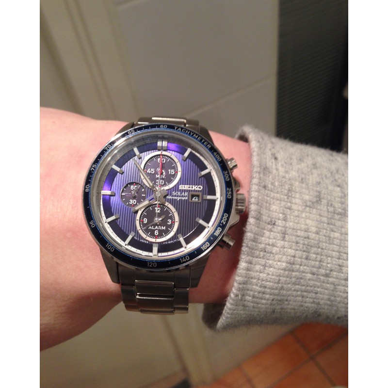 seiko solar chronograph ssc431p1