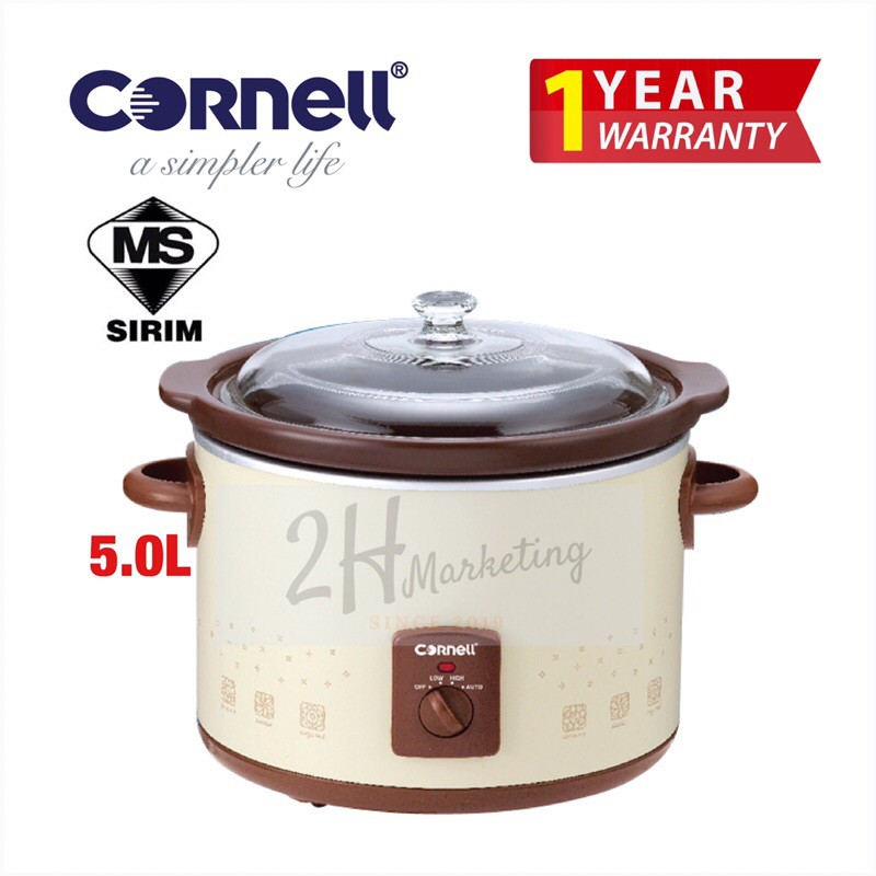 CORNELL 5.0L Slow Cooker CSC-D50C