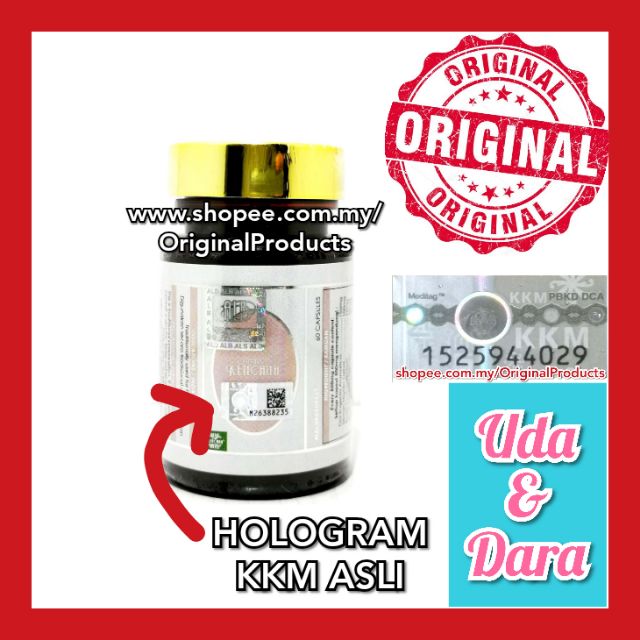 Original HQ™ Hologram Asli Herba Kencana Ubat Gastrik 