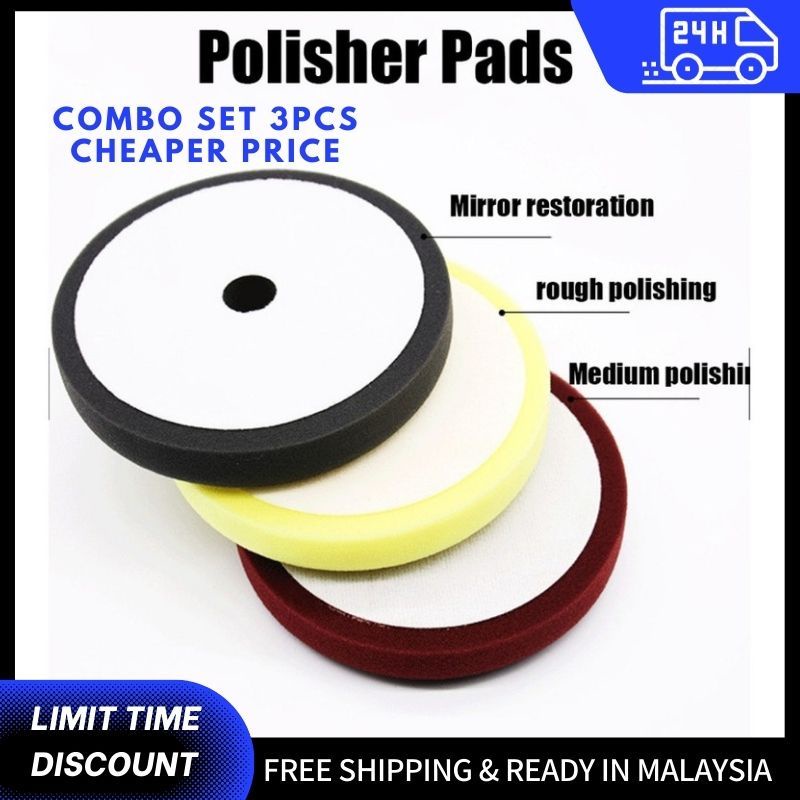 6''Imported Sponge Polishing Pad Car Waxing Polishing Sponge