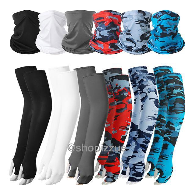 Buy Arm Sleeves Mask Bandana Uv Protect Motorcycle Fishing Hand Sock Men Women Sarung Lengan Lelaki Wanita Seetracker Malaysia