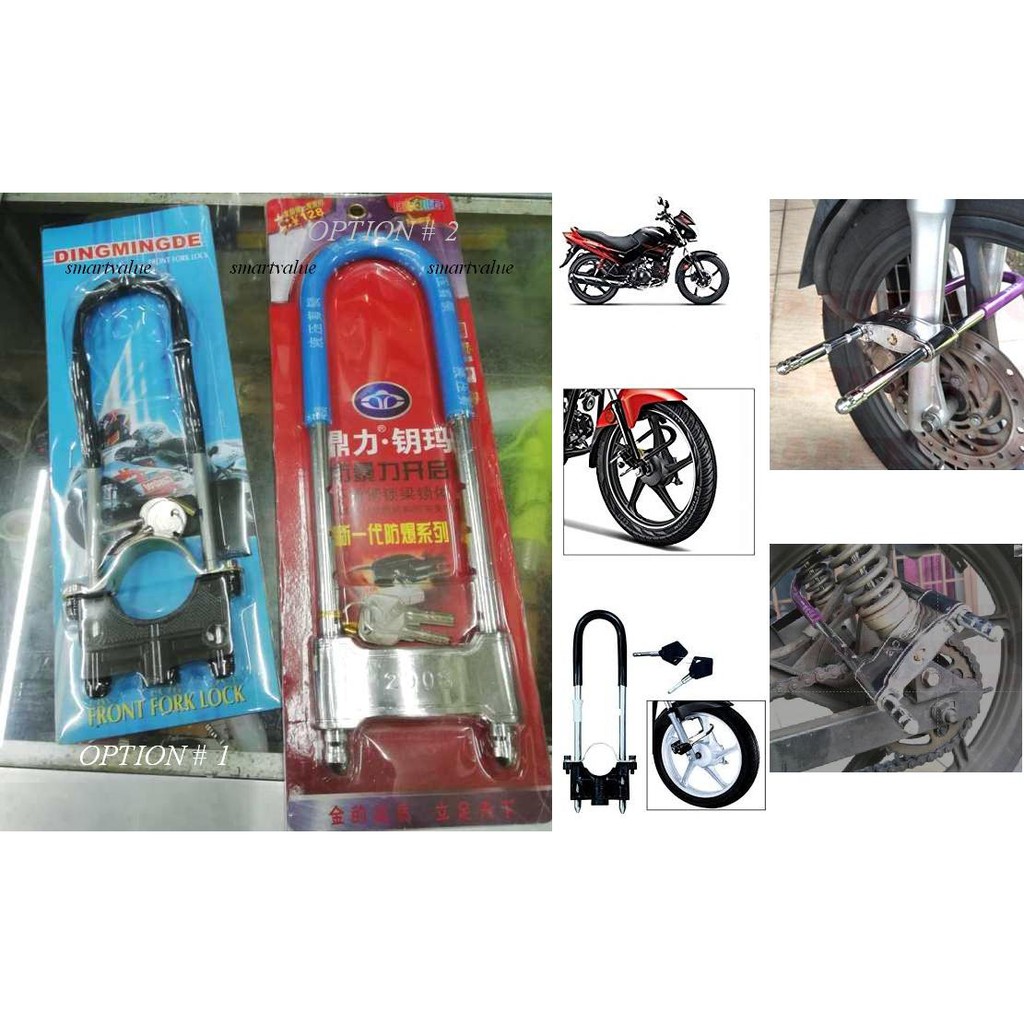 bike front wheel lock