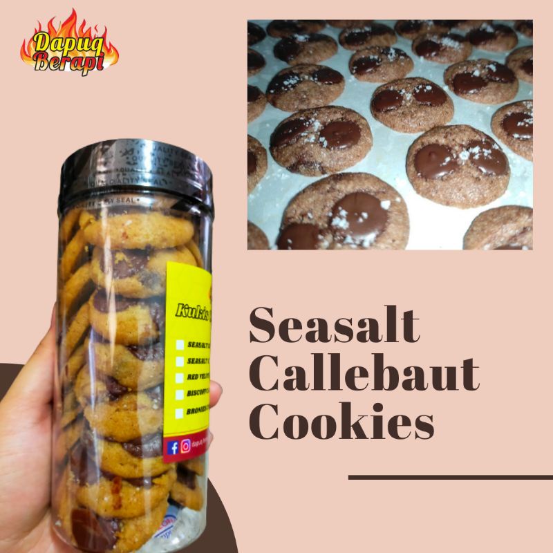 Seasalt Callebaut Belgian Cookies Premium Shopee Malaysia