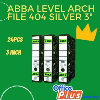 ABBA Level Arch File 404 Silver 3 inch (24 PCS) | Shopee Malaysia