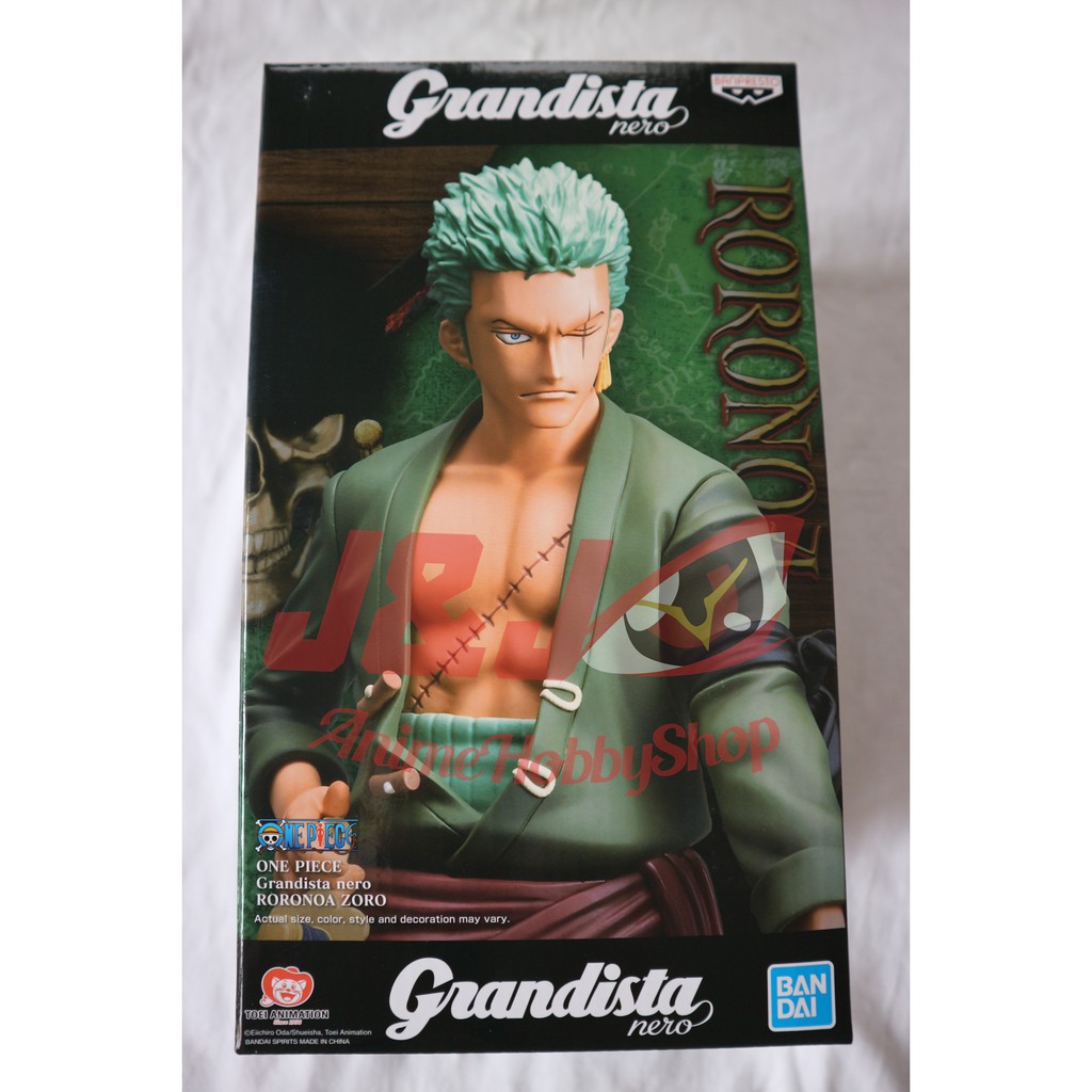 Banpresto One Piece Grandista Nero Roronoa Zoro Shopee Malaysia