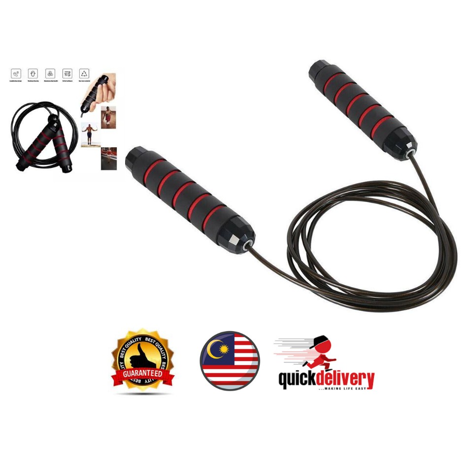 [SHIP OUT WITHIN 24 HOURS] Fitness Skipping WeightBearing Jump Rope