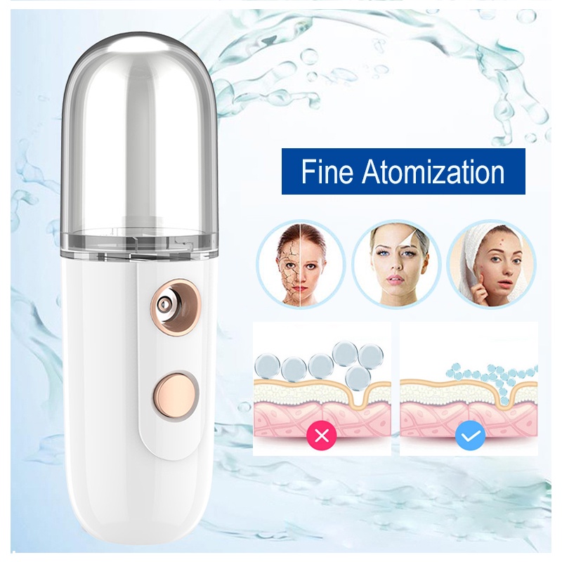 FREE GIFT Portable Hydrating Sprayer Beauty Spray Apparatus Humidifier Rechargeable Water Mi