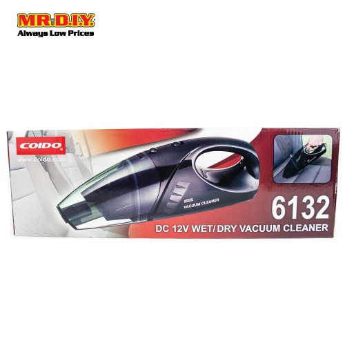 Coido Dc 12v Wet Dry Hand Held Vacuum Cleaner 6132 Shopee Malaysia