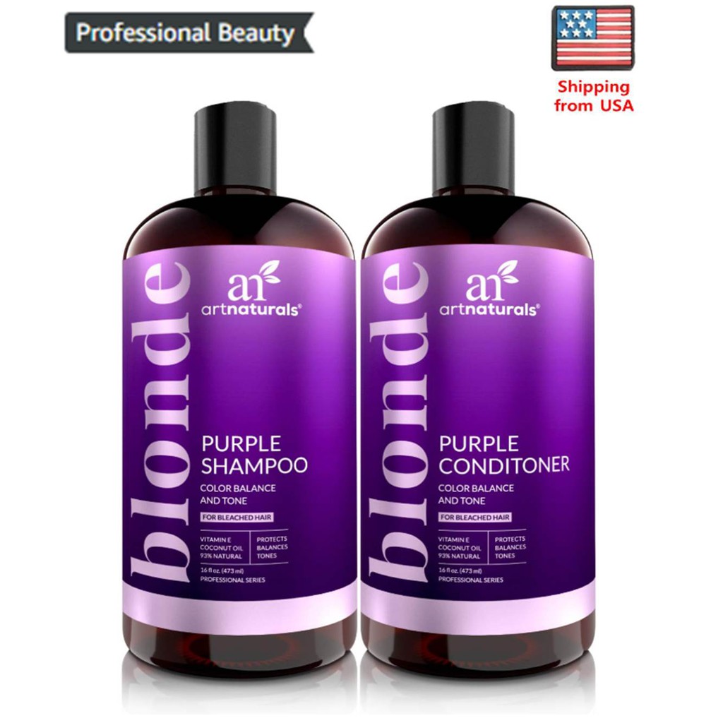 Artnaturals Purple Shampoo And Conditioner Set 2 X 473ml