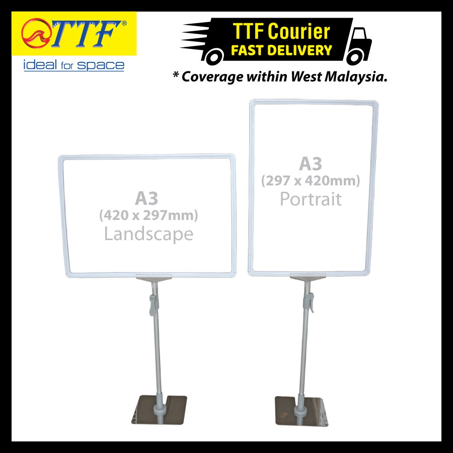 A3 A4 A5 Table Poster Menu Paper Sign Holder Stand Restaurant Table