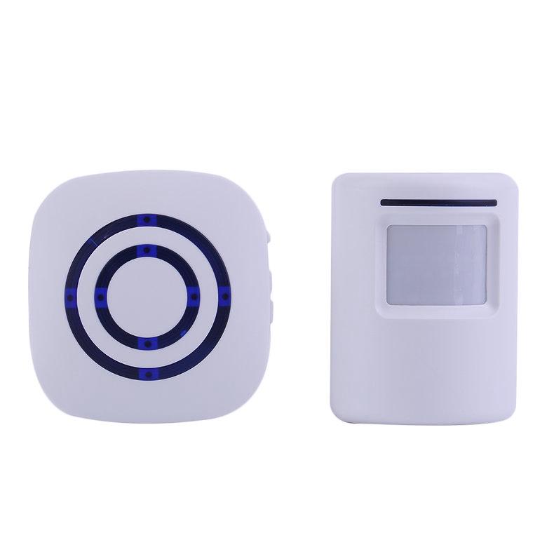 Wireless Digital Doorbell with PIR Sensor Infrared Induction Alarm Door ...