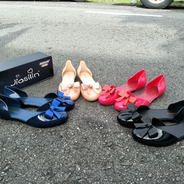 jiasilin jelly shoes