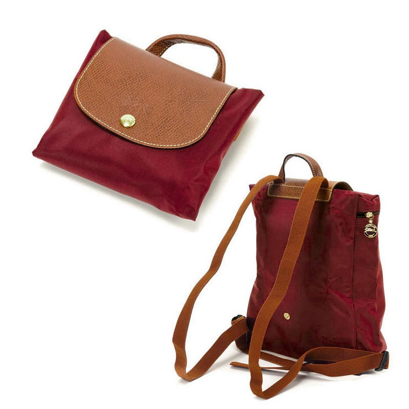 longchamp foldable backpack