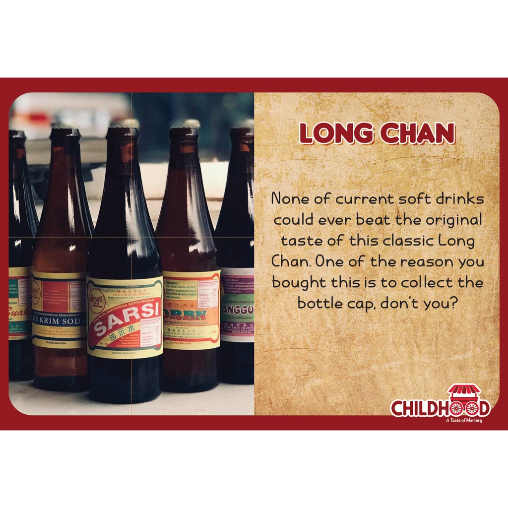 Air Botol Legend Childhood Beverage 1911 Long Chan Air Botol Kaca 1botol Shopee Malaysia