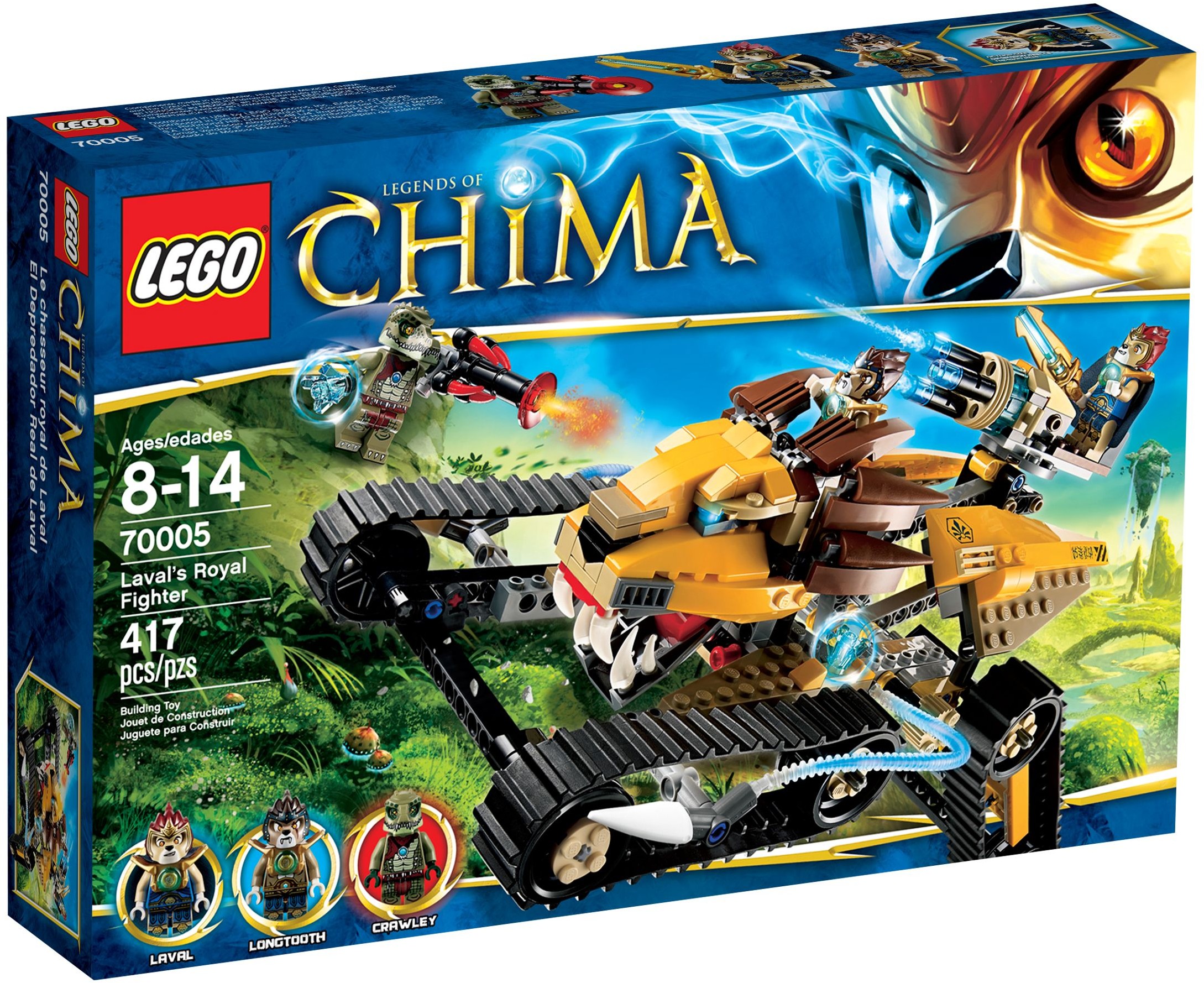 LEGO 70005 Legends of Chima Laval's Royal Fighter