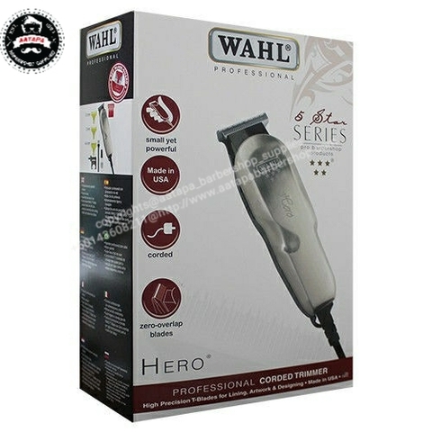 Wahl Professional 5 Star 8991 Hero Corded Hair Trimmer Shopee