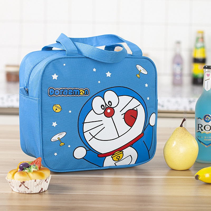 Lunch Bag Picnic ToteCute Portable Insulated Cooler Insulated Thermal  Cooler Bento Lunch Box Tote Cartoon Kitty Doraemon Outdoor Food Storage Bag  | Shopee Malaysia