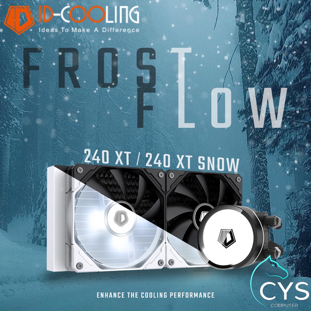 ID-COOLING FROSTFLOW XT 240 AIO CPU LIQUID COOLER | Shopee Malaysia