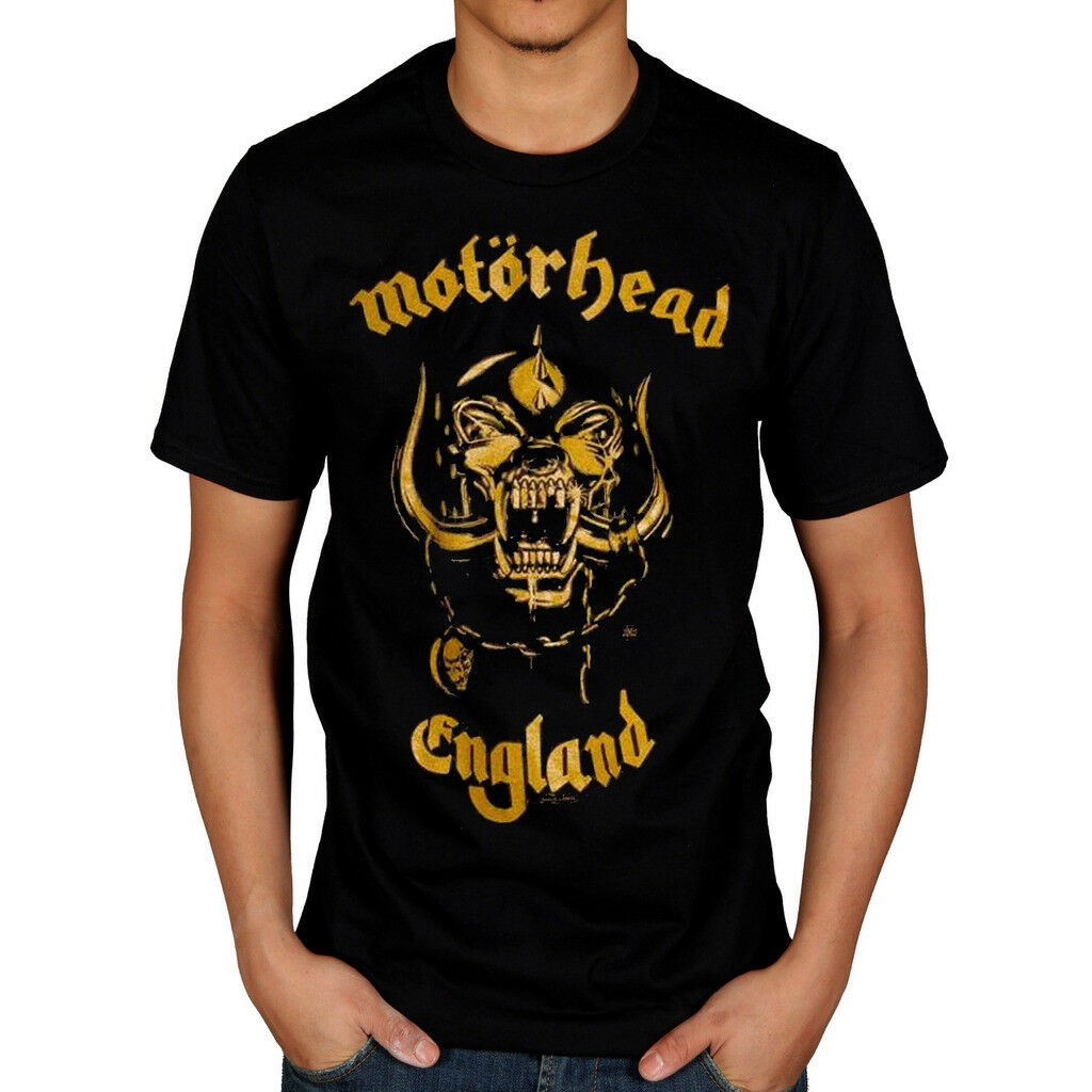 Rocks-off Herren Motorhead England T-Shirt 