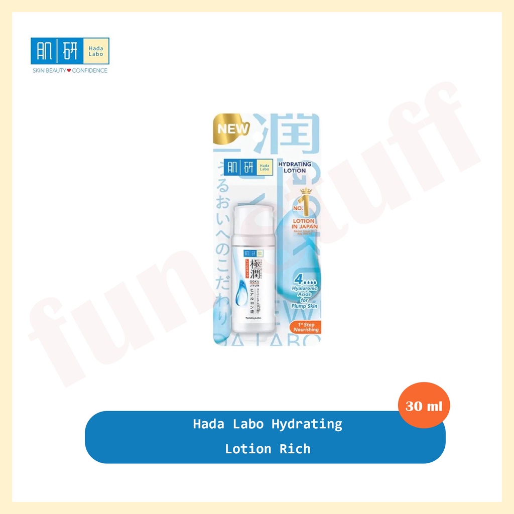 HADA LABO Hydrating Lotion Rich (30ml) Shopee Malaysia
