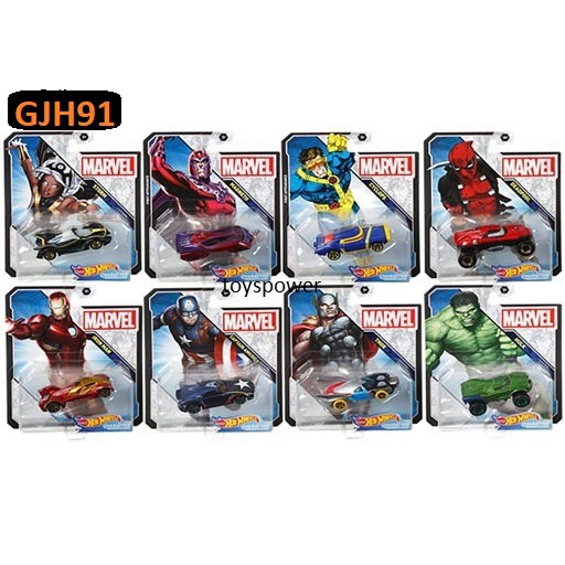 marvel hot wheels set