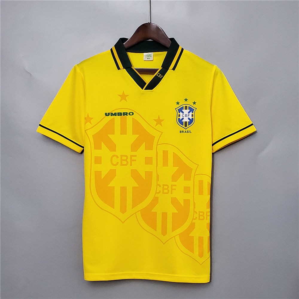 retro brazil jersey