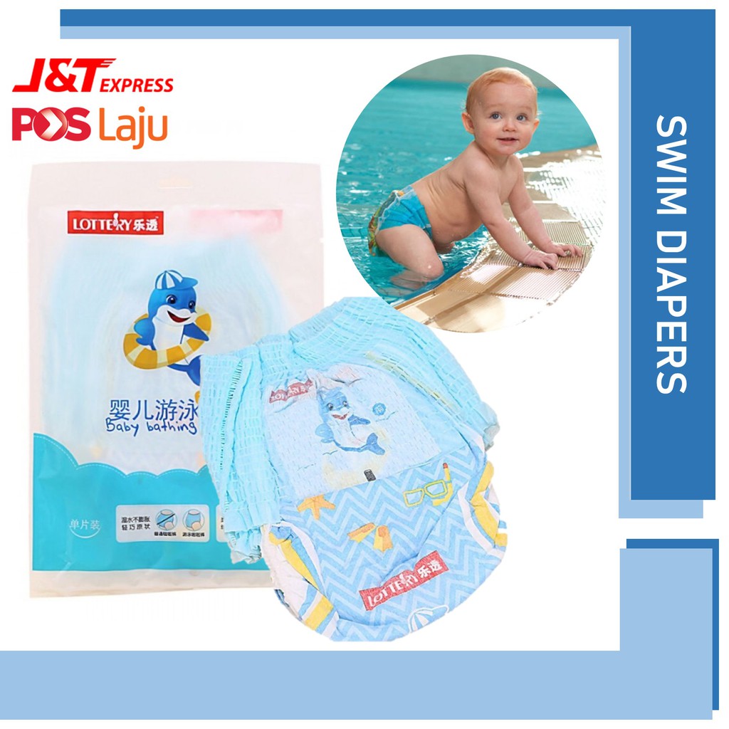 Baby Swimming Diapers Disposable Diapers | Shopee Malaysia