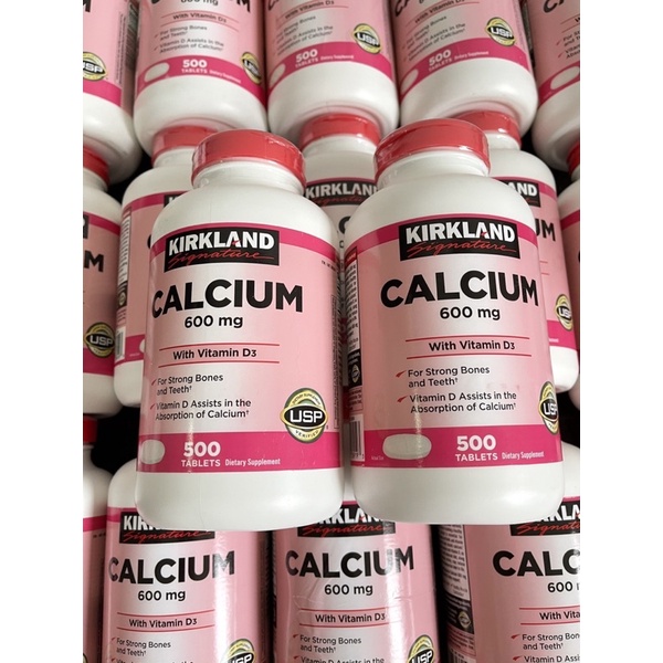 Calcium Supplements 600mg KIRKLAND Shopee Malaysia