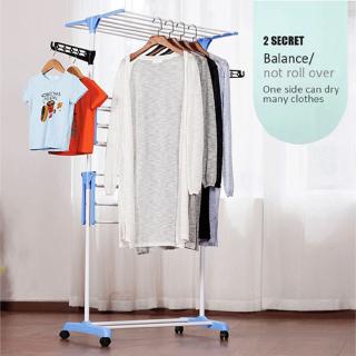 3 Tier Foldable Clothes Hanging Rack Drying Rack Penyidai 