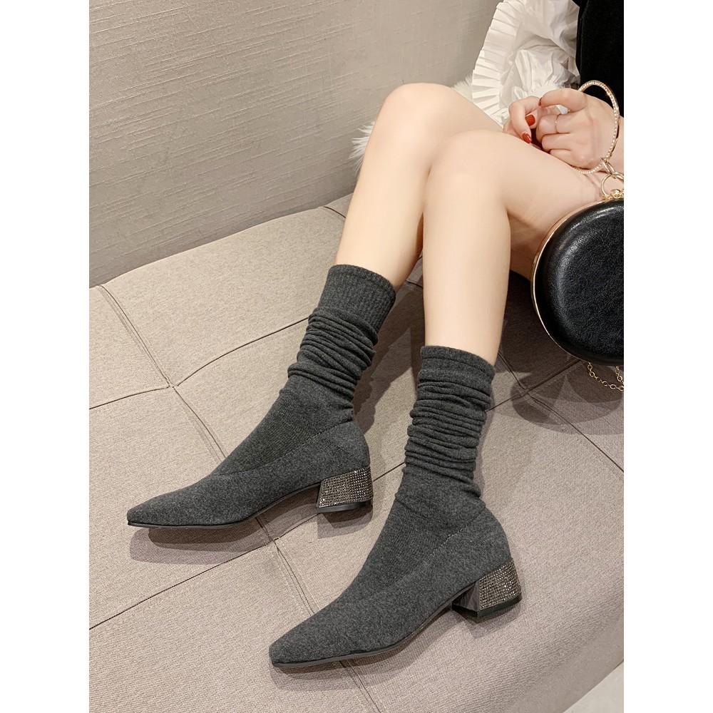 women's thin boot socks