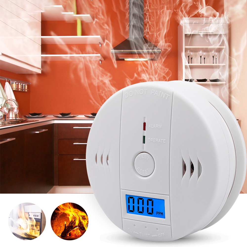 Quality Have Poison alarm detector home security 85db independent photoelectric lcd co gas sensor carbon monoxide Dur... - Image 3