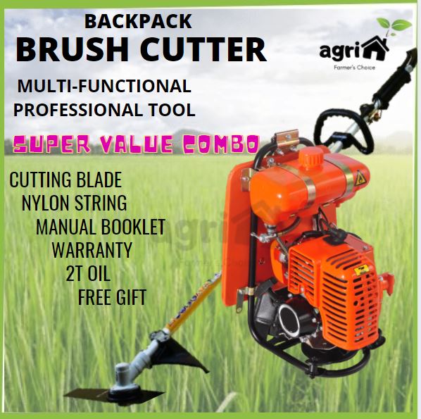 AgriHouse Tanika / Taneka BG328 Fuel Saving Backpack Brush Cutter Grass ...