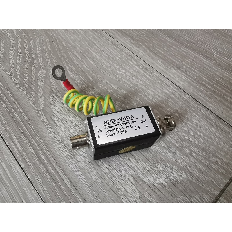CCTV Camera BNC Video Surge Lightning Arrester Protector Protection SPD