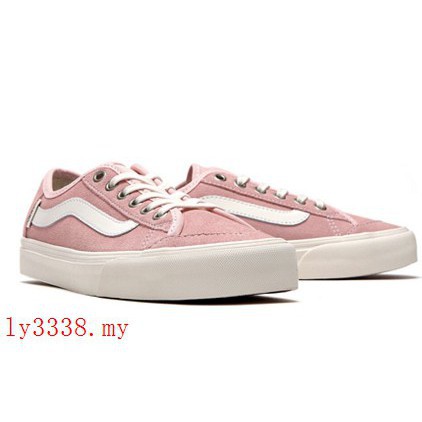 all pink low top vans