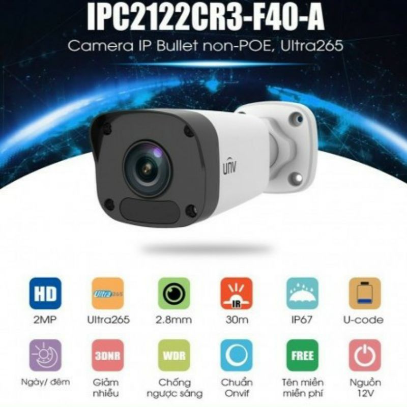 IP CAMERA IPC2122CR3F40A (NO POE) Shopee Malaysia