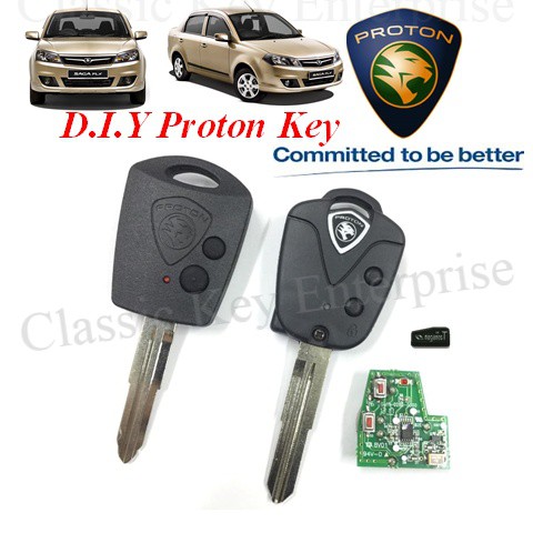 D.I.Y PROTON REMOTE Alarm KEY Complete Set | Shopee Malaysia