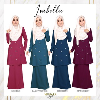  KURUNG  ISABELLA  MUNAZA EXCLUSIVE HIGH QUALITY COMO CREPE 