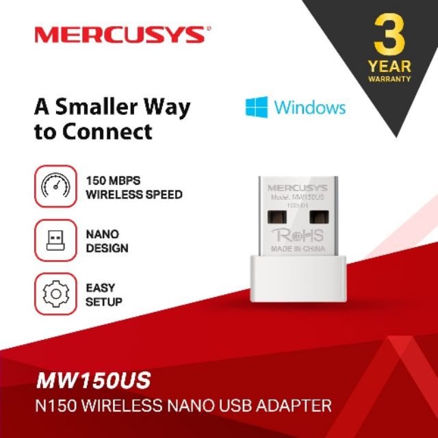 Приемник wi fi mercusys mw150us как подключить