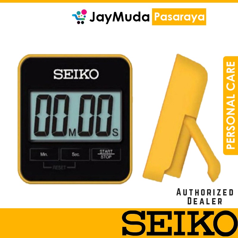 SEIKO Timer QHY001Y Hight Quality 1pc Digital Countdown Timer Stopwatch  With Stand 3 months Warranty Fast Delivery | Shopee Malaysia