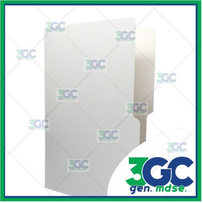 100 Pcs White Long Paper Folder 11 Pts Legal Size File Folders Office School Supplies