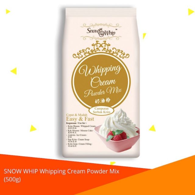 Snow Whip Whipping Cream Powder Mix 500g