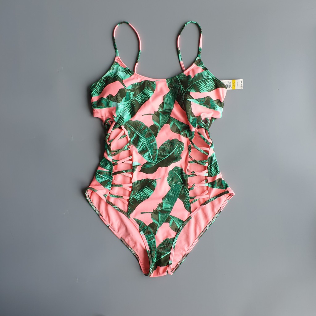 Tropical No Bo one-piece swimsuit exported to the US