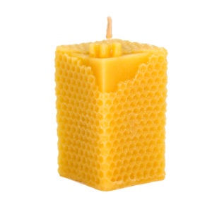 Honey Land Beeswax Honeycomb and Bee Cube Tall Candle (145g)