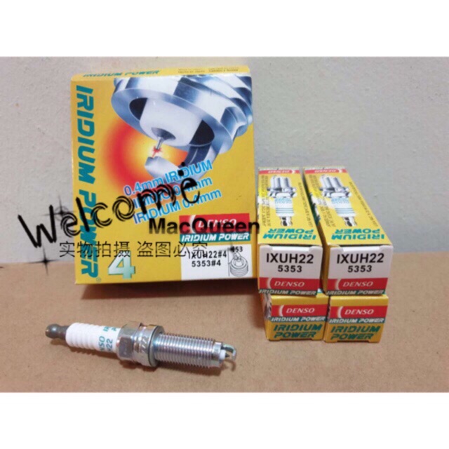 DENSO IXUH22 5353 IRIDIUM POWER SPARK PLUG  Shopee Malaysia