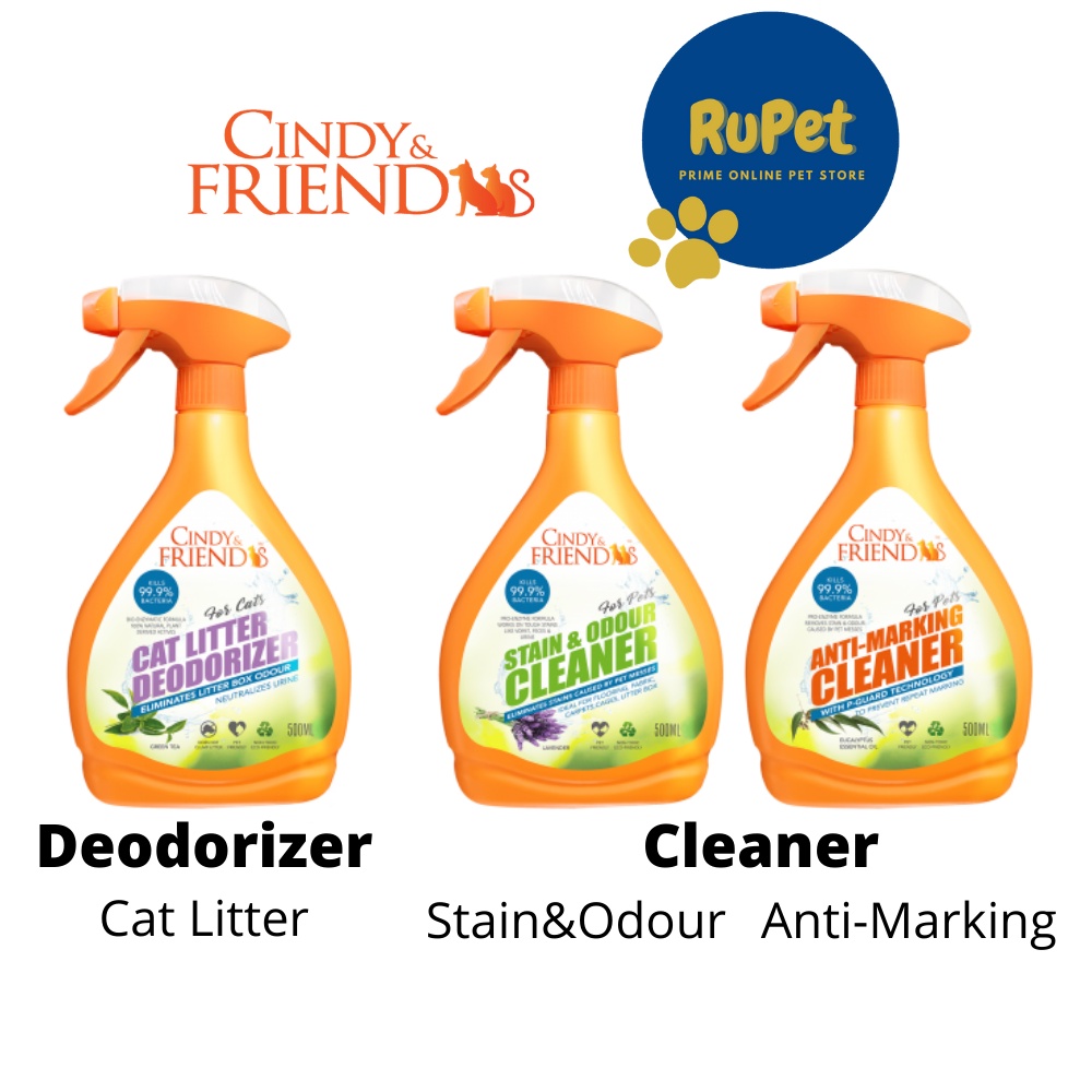 CINDY & FRIEND DEODORIZER SPRAY / CLEANER SPRAY FOR ANTIMARKING DOG
